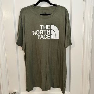 Olive The North Face XXL tee shirt